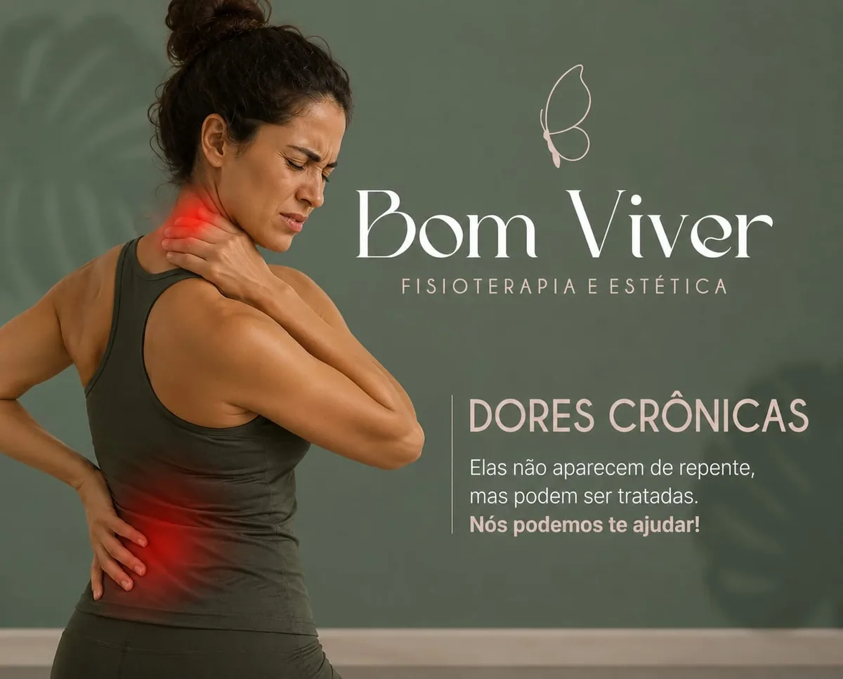 Ilustração sobre dores crônicas e qualidade de vida