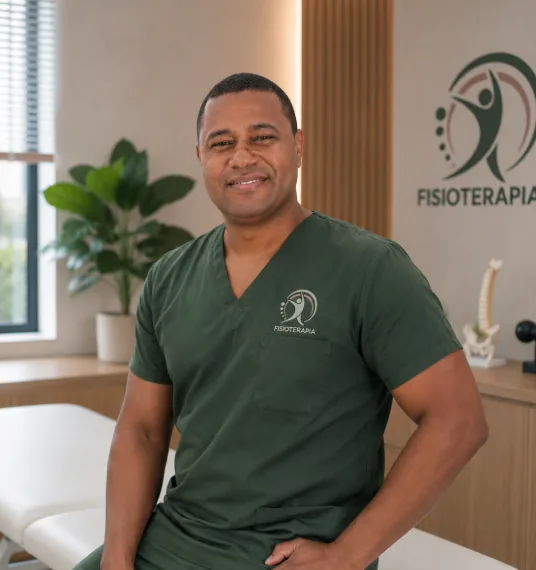 Dr. Welington Lima, fisioterapeuta responsável pela Clínica Bom Viver